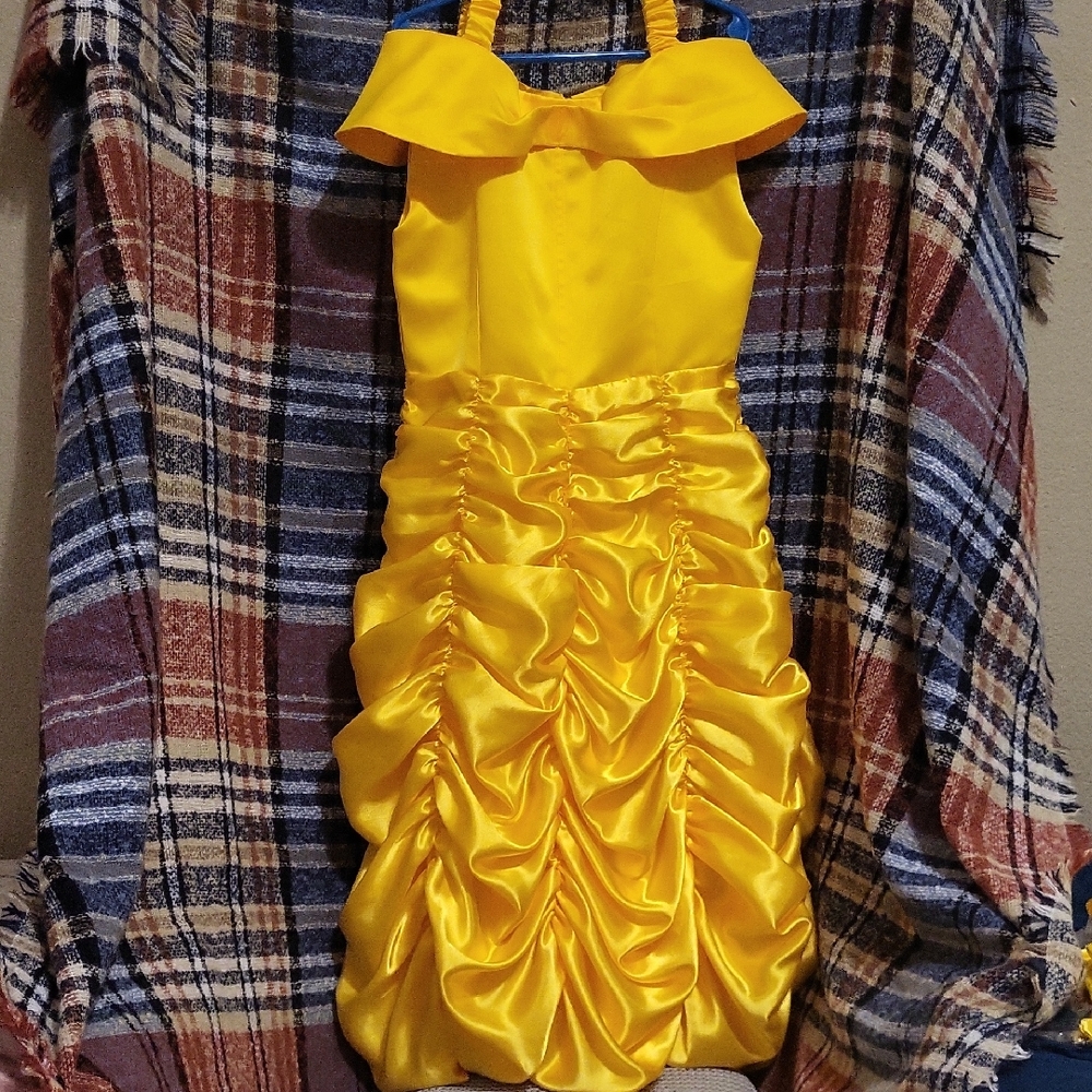 Yellow Kids Halloween Costume Dress